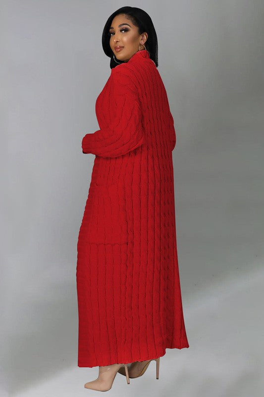 Maxi Sweater Cardigan
