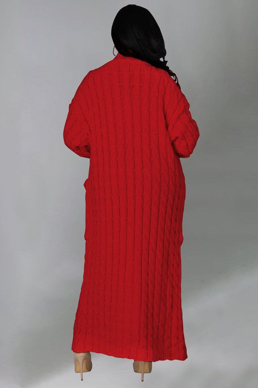 Maxi Sweater Cardigan