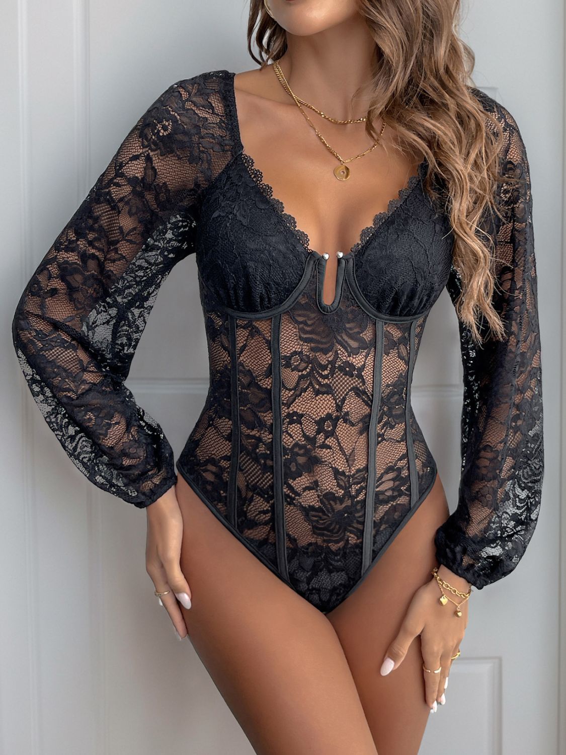 Isabella Lace Bodysuit