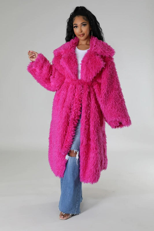 Cloud Fuzzy Fur Winter Heavy Jacket