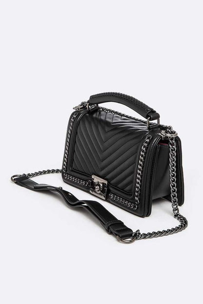 Vivienne Quilted Handbag