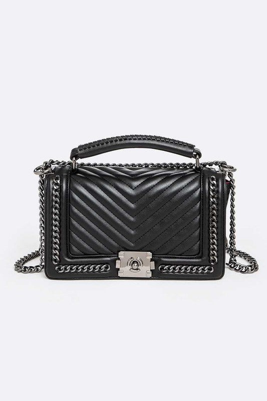 Vivienne Quilted Handbag